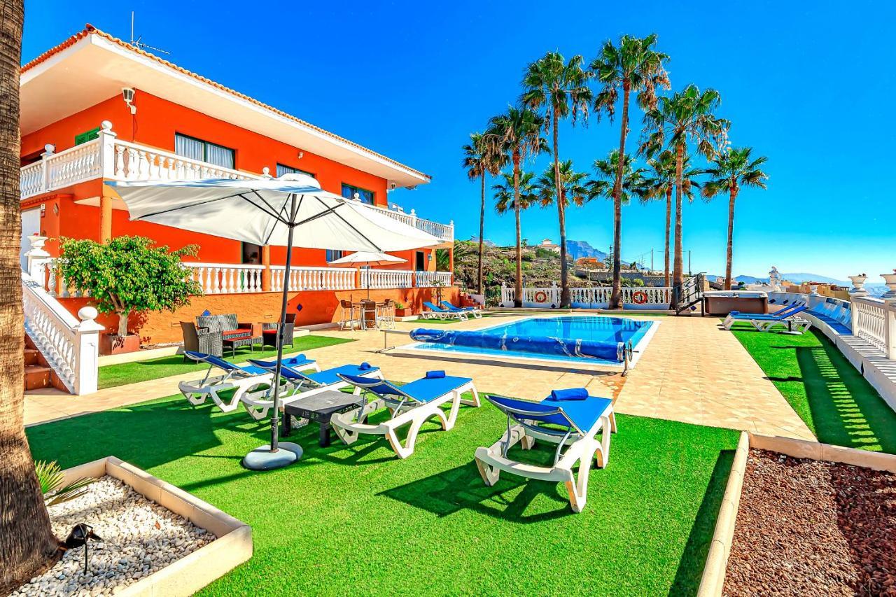 Villa Raquel With Private Pool And Sea View Los Menores Екстериор снимка