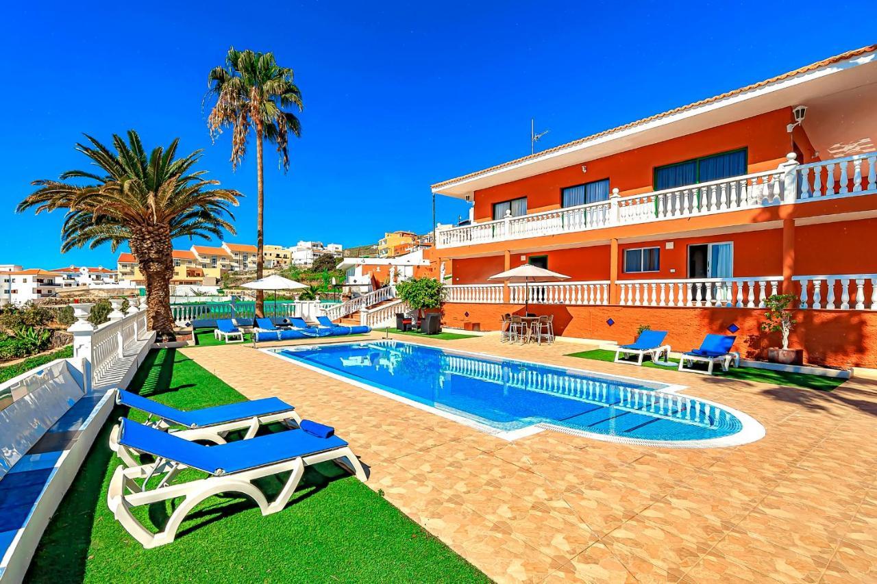 Villa Raquel With Private Pool And Sea View Los Menores Екстериор снимка