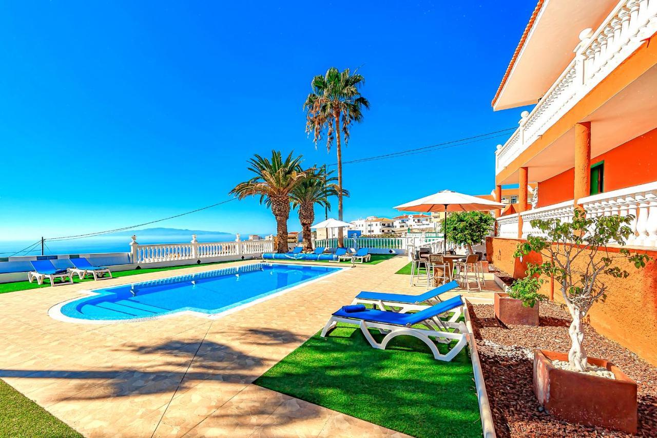 Villa Raquel With Private Pool And Sea View Los Menores Екстериор снимка